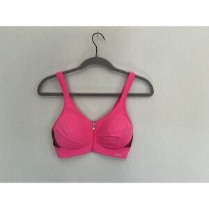 Victoria's Secret Sports Bra Sz: 34B Front‎ Close Underwire Support EUC